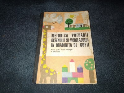 METODICA PREDARII DESENULUI SI MODELAJULUI IN GRADINITA DE COPII MANUAL foto