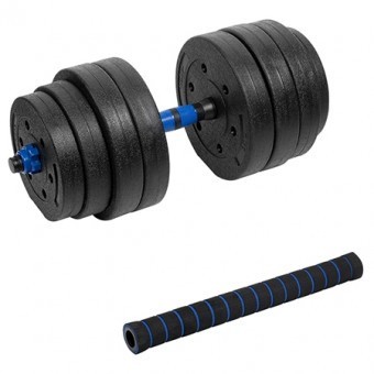 Gantere reglabile cu conector 20 kg rebel active