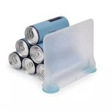 Separator Raft Frigider cu Ventuze, Organizator Depozitare, Divizor Ajustabil, 15.5x5.5x20.5cm