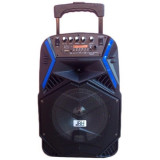 Boxa portabila tip troler JRH A81, 300 W cu microfon wireless si Bluetooth