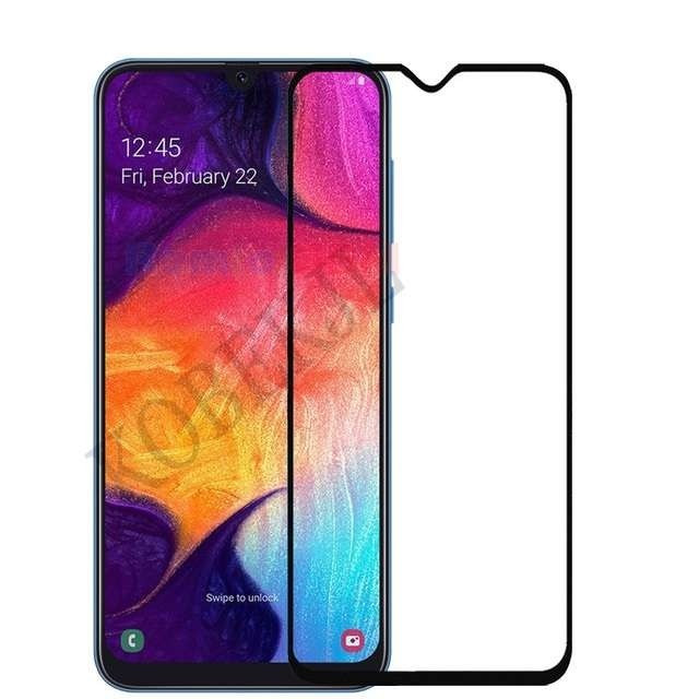 Folie de Sticla 5D SAMSUNG Galaxy A10 (Negru) Full Glue