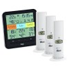 Termo-higrometru Digital TFA KLIMA@HOME cu 3 Senzori Wireless, Compatibil WeatherHub SmartHome, Afisaj Temperatura/Umiditate, Children SafetyCare