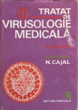 Tratat Virusologie Medicala Vol. 1, N. Cajal (red.), Editura Medicala, 1990, 732 pagini, Hardcover