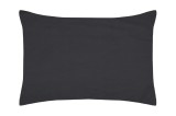 Fata De Perna Elysee 50x70cm, Culoare Antracit, 100% Bumbac