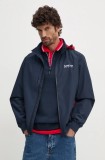 Pepe Jeans geacă Red Bull Racing x Pepe Jeans bărbați, culoarea bleumarin, de tranziție, RM400006