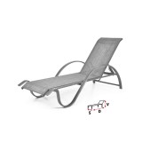 Cumpara ieftin Sezlong reglabil HECHT Sofia Lounger, schelet aluminiu, greutate maxima suportata 120 kg