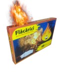 Pastile aprindere foc Flacarici, 48 buc, aprinzator ecologic soba, gratar, semineu, camping