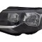 Far VW Transporter/Multivan (T6), 04.2015-, partea Stanga, cu lumina de zi; H4+P21W+PY21W+W5W; electric; cu motor, TYC