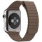 Curea iUni compatibila cu Apple Watch Ultra/SE/8/7/6/5/4/3/2/1, 38mm, Leather Loop, Piele, Brown