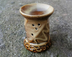 Vas aromaterapie- ceramica decorativa handmade Suedia- vintage foto