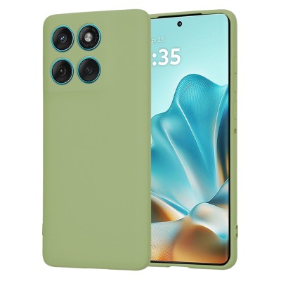 Husa silicon Motorola Edge 60 Fusion Techsuit SoftFlex, verde foto