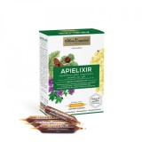 Apielixir sanatatea cailor respiratorii Albina Carpatina, 20 fiole x 10ml, Apicola