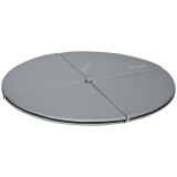 HOMCOM Saltea pliabilă pentru pole dance - saltea pole dance - saltea de protecție &Oslash; 150 cm grosime 5 cm - acoperire din plastic gri | Aosom Romania