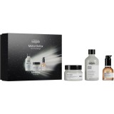 L&rsquo;Or&eacute;al Professionnel Serie Expert Metal Detox set cadou pentru par vopsit si deteriorat