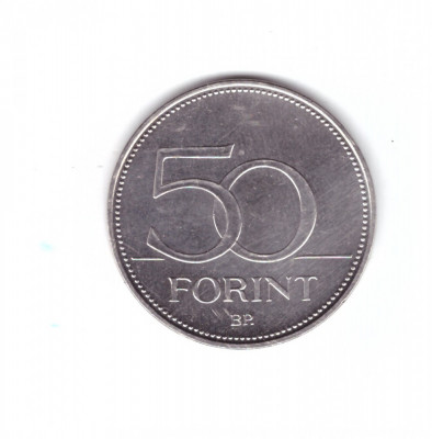 Moneda comemorativa Ungaria 50 forint/forinti 2006, 125 ani de Crucea rosie foto