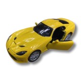 Macheta metal Dodge Viper galben 1:36
