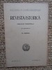 Revista Istorica, supt conducerea lui N. Iorga/ IANUARIE -MARTIE 1938