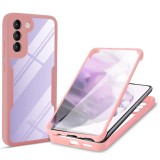 Cumpara ieftin Husa pentru Samsung Galaxy S23 + Folie, Techsuit ColorVerse 360 Series, Pink