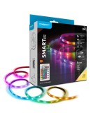 Banda LED Smart Modee 12W telecomanda 2700K +RGB 680lm IP20 5m MSL-LS12W5MRGB2700K-R