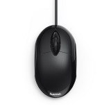 Mouse Optic Mc-100, 3 Butoane, Fir, Negru, Hama