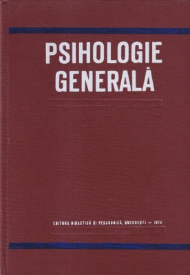 A. Chircev - Psihologie generala foto
