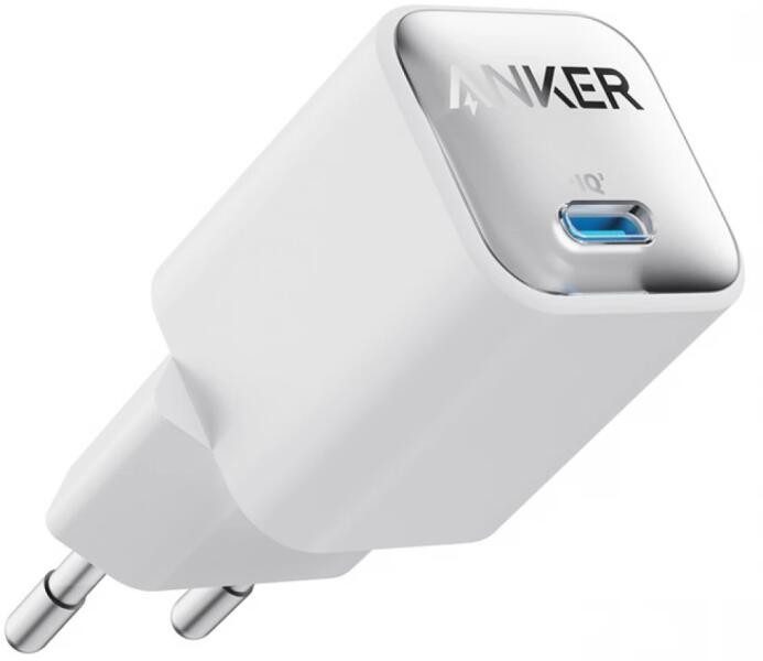 INCARCATOR retea Anker &quot;511 Nano 3&quot; 30W, PD 3.0, 1 x USB Type-C, alb, &quot;A2147G21&quot; (timbru verde 0.18 lei) - 0194644103538