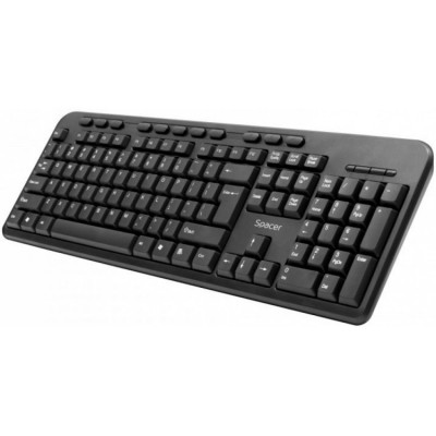 Tastatura Spacer SPKB-169 , Multimedia , USB , Negru foto