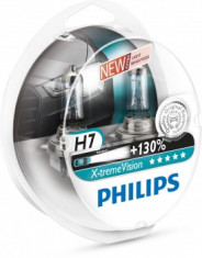 Set becuri Philips H7 Xtreme Vision +130 foto