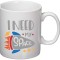 Cana alba personalizata &quot;I need my space&quot;, INOVATIX&reg;. 330ml