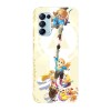 Husa compatibila cu Oppo A72, Viceversa, model Breath of the Wild Zelda, Silicon, TPU, Transparent, Carcasa