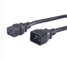 Prelungitor alimentare IEC 320 C19 - C20 230V 16A 3m, KPSA