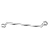 Cheie inelara cotita Topex 16 x 17 mm din otel crom-vanadiu