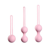 Set Scarlet 3 Bile Vaginale Kegel Silicon Roz Guilty Toys