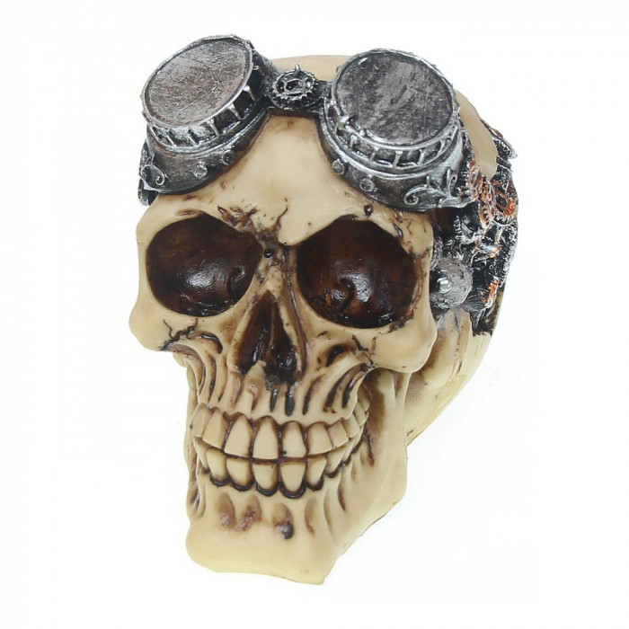 Craniu Decorativ 12cm decorat 360grade Tole 10 Imperial 39378