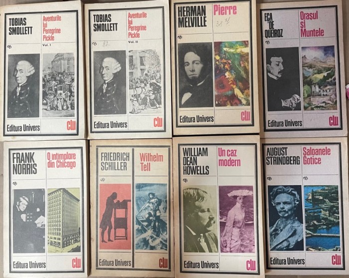 Lot de 8 volume Editura Univers