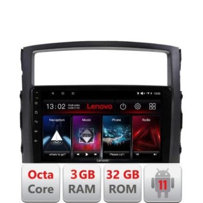 Navigatie Mitsubishi Pajero D-452 Octa Core cu Android Radio Bluetooth Internet GPS WIFI DSP 3+32 GB 4G KIT-452 LENOVO LITE CarStore Technology foto