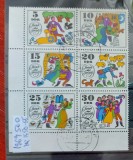 TS21 - Timbre serie DDR - 1969 Mi 1450-55, Stampilat