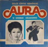 Vinil LP Aura si George Urziceanu - Dulce Cantec Romanesc - Electrecord 1976 - Muzica Folk Pop Rock - Disc 33 RPM
