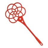 Batator pentru covoare din plastic, rosu, 56 cm, CMCLASS