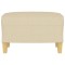 Taburet, crem, 60x50x41 cm, material textil - 3