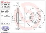 Disc frana fata BREMBO 09.9369.11