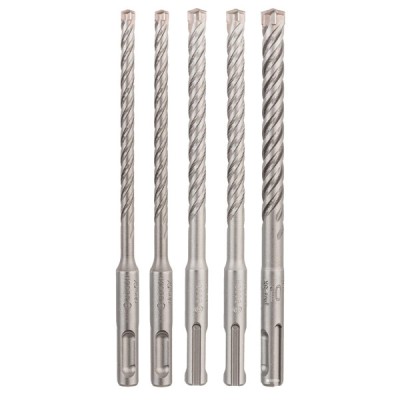 Bosch Set 5 burghie pentru gaurire cu percutie SDS Plus-5X, D6-10mm ProAdvanced PowerfulTools foto