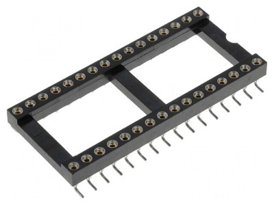 Soclu circuite integrate DIP32 2,54mm SMT foto