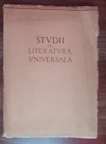 Myh 32s - Studii de literatura universala - volumul 2 - ed 1960