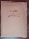 Myh 32s - Studii de literatura universala - volumul 2 - ed 1960