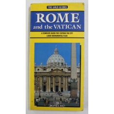 ROME AND THE VATICAN - THE GOLD GUIDES , 1990