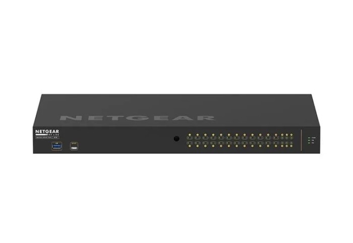 NETGEAR GSM4230P-100EUS switch-uri Gestionate L2/L3 Gigabit Ethernet (10/100/1000) Power over Ethernet (PoE) Suport 1U Negru