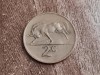 C50 - Moneda foarte veche - 2 centi - Africa de Sud - 1977
