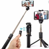 Cumpara ieftin Trepied si Selfie Stick cu telecomanda pentru telefon