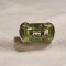 INEL argint DANIEL SWAROVSKI PARIS cu CRISTAL OPULENT VERDE fatetat PARIS superb